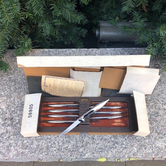 Carvel Hall Stainless Steel Knives 6 Piece Set - Picture 2 of 5